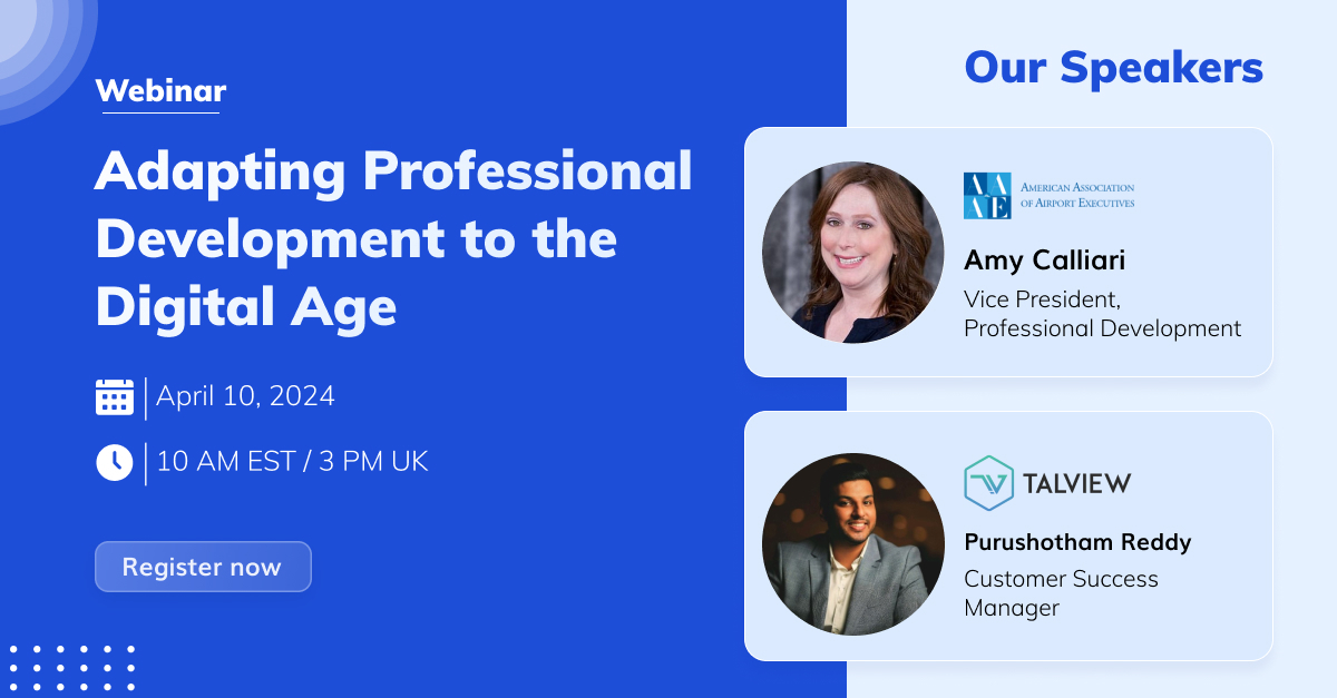 Webinar: Adapting Professional Development to the Digital Age